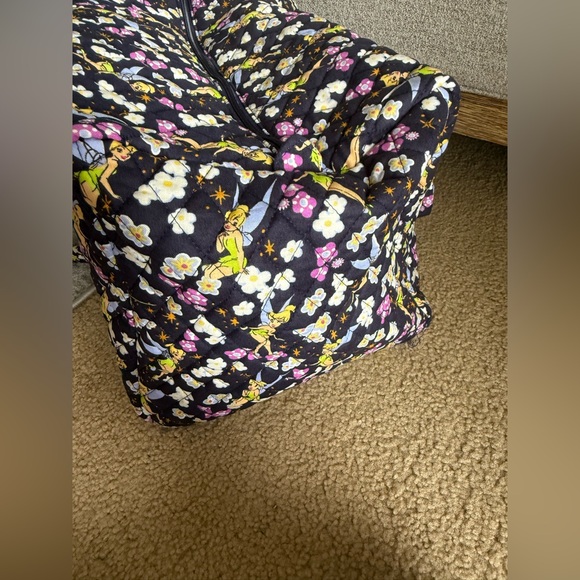 Vera Bradley Disney Tinker Bell's Flight Large Duffel Bag NWT - Picture 4 of 10